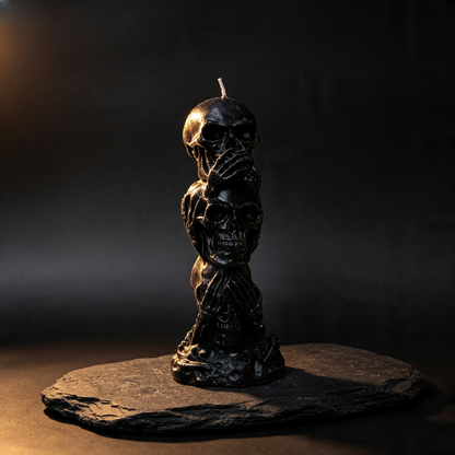 Triple Skull Candle Horror Series